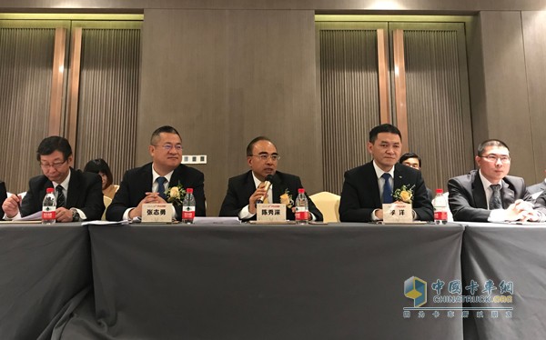 廣汽日野700臻值系重卡上市發(fā)布會現(xiàn)場企業(yè)負責(zé)人發(fā)言