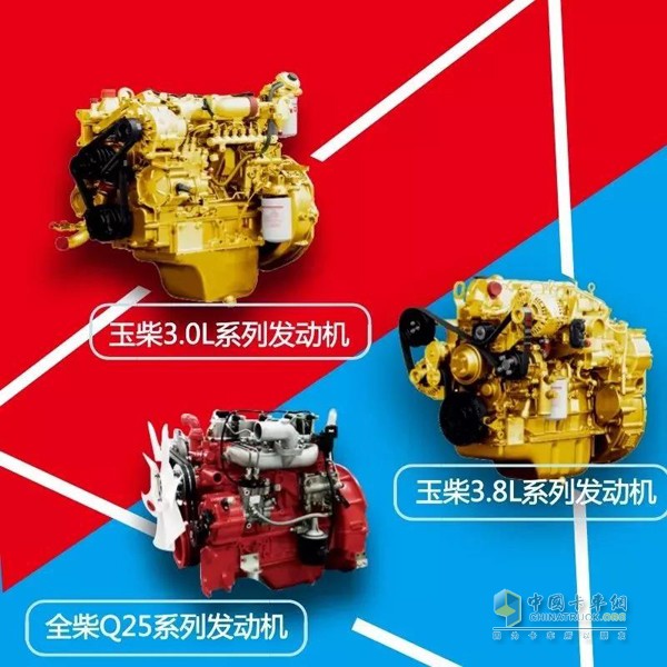 東風多利卡系列動力系統(tǒng)配置