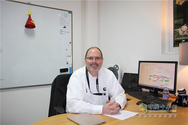 福田康明斯質量總監Randy