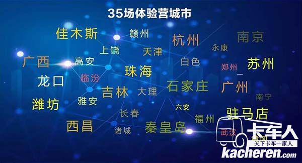 全國(guó)35場(chǎng)體驗(yàn)營(yíng)城市