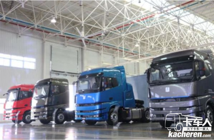 吉利打造的重卡車現身&nbsp;搭載濰柴發動機