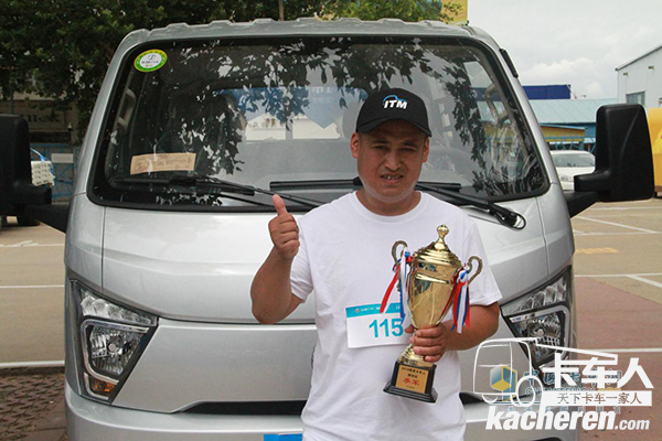 第四季飛碟汽車“我是卡車人國六精英賽”濰坊站季軍 張永剛