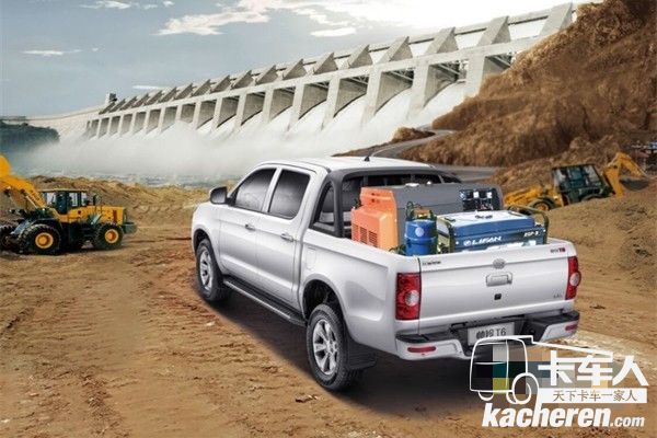 帥鈴T6創(chuàng)客精英型拉得多，動(dòng)力足