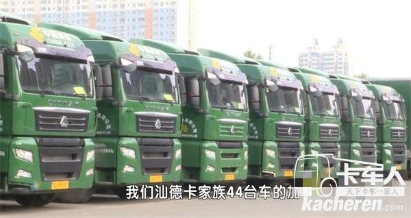 排列整齊的“郵政先鋒”汕德卡