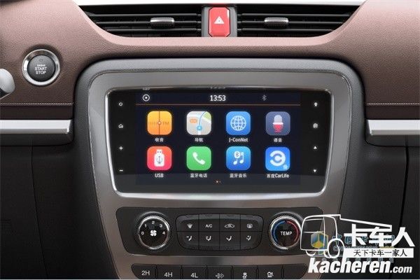 江淮帥鈴T8智聯版多媒體大屏