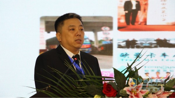 歐馬可事業部營銷公司價值客戶副總經理盛革分享歐馬可肉品運輸量身定制打造的一體化產品解決方案