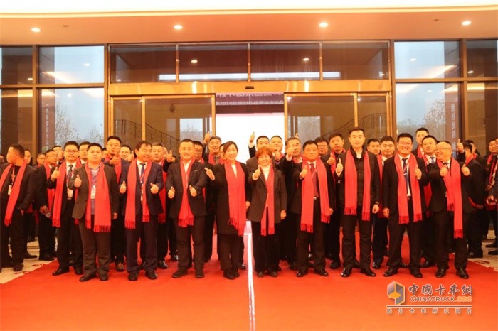 解放輕卡山東區域經銷商團隊