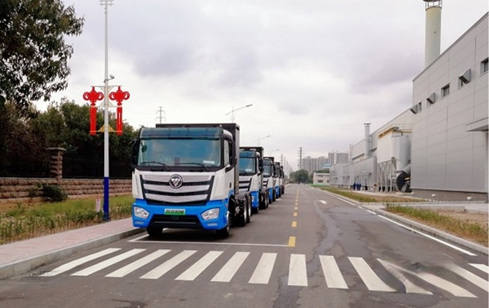 福田汽車,智藍(lán)歐曼,換電重卡