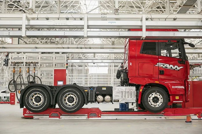 三一重卡 智聯(lián)重卡產(chǎn)業(yè)園 江山·信485