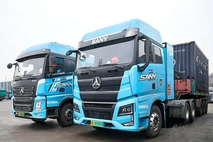 三一重卡 電動重卡 唐山市遷西縣