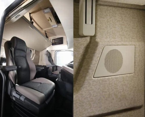 大運(yùn)重卡旗艦V9駕駛室