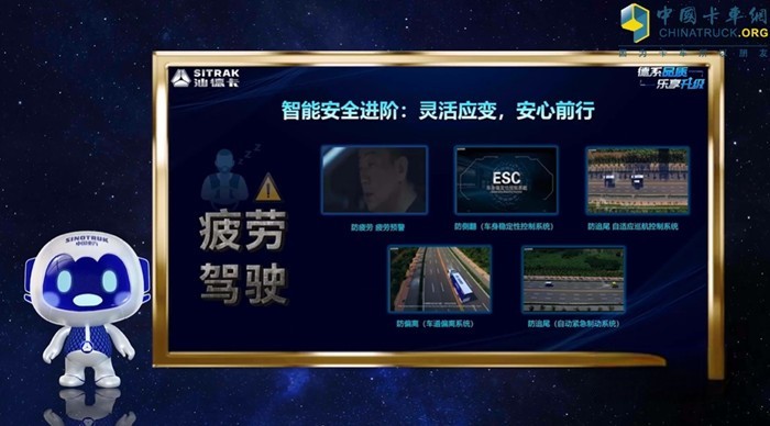 中國重汽汕德卡第20萬輛下線儀式暨G7S上市