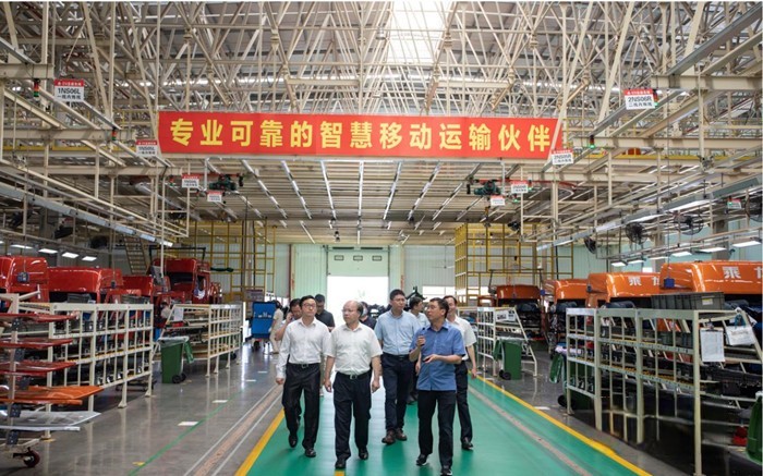 參觀東風柳汽商用車生產基地