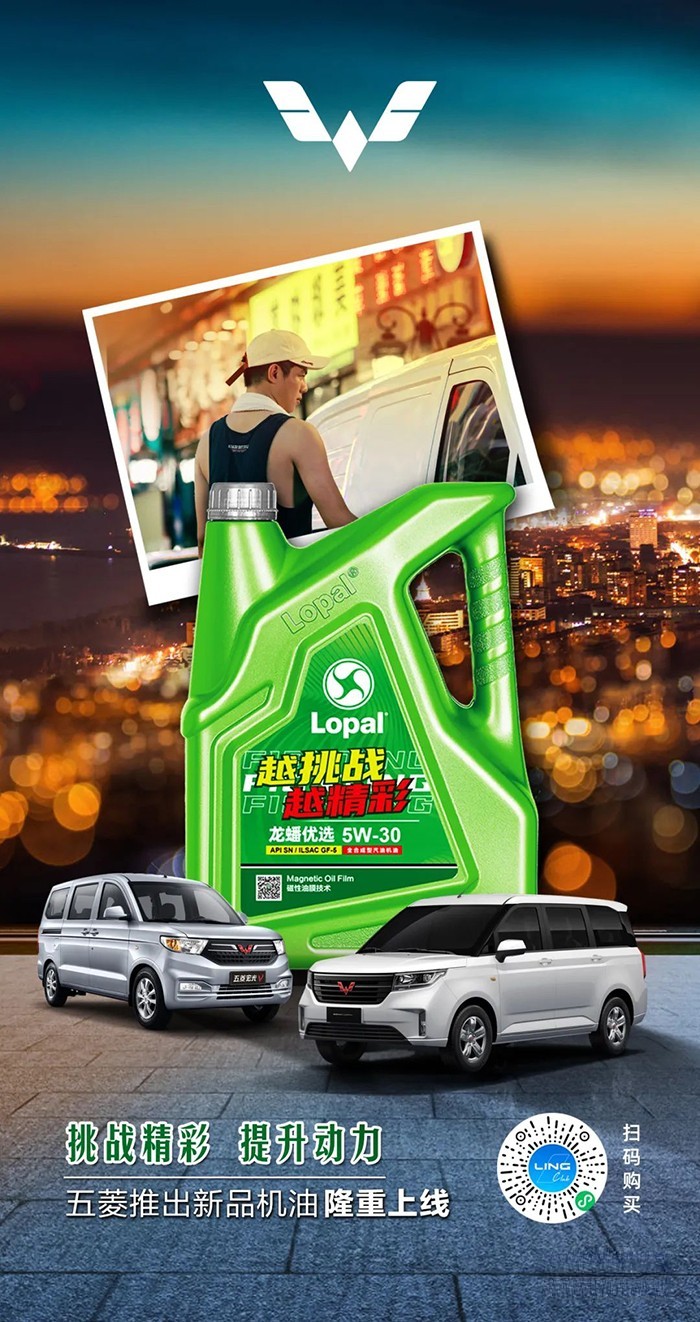 龍蟠科技 五菱 機油