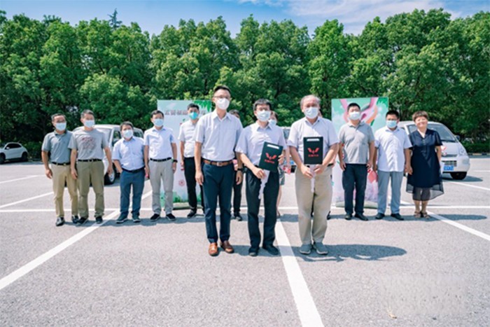 五菱商用車 核酸采樣車 上海交通大學