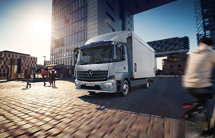戴姆勒卡車宣布將推出梅賽德斯-奔馳eAtego純電動(dòng)中卡