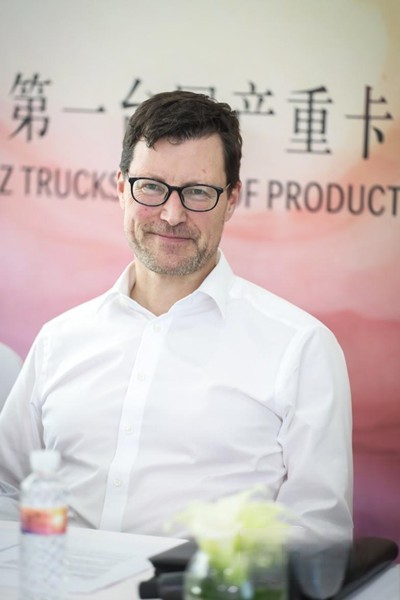 北京福田戴姆勒汽車有限公司總裁兼首席執行官謝厚德博士