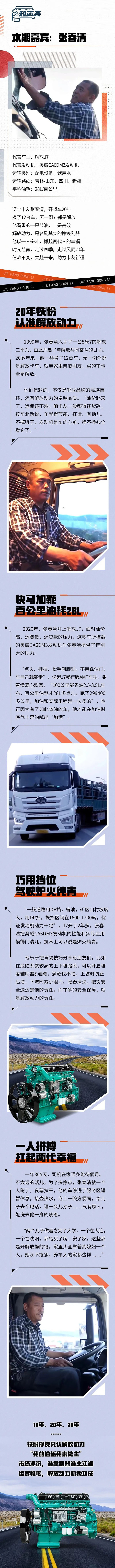 解放動力,奧威CA6DM3,發動機