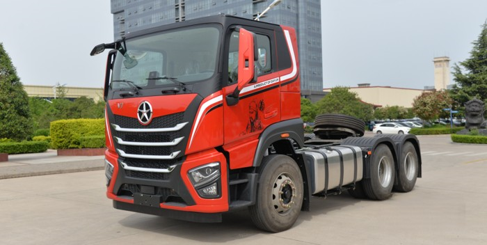 大運重卡,大運V7子母車,濰柴WP10.5H發動機