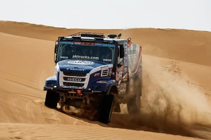 看江湖地位如何煉就！依維柯2023年達(dá)喀爾拉力賽奪冠揭秘