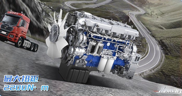 首批100臺搭載濰柴WP12發動機的陜汽德龍M3000S成功交付