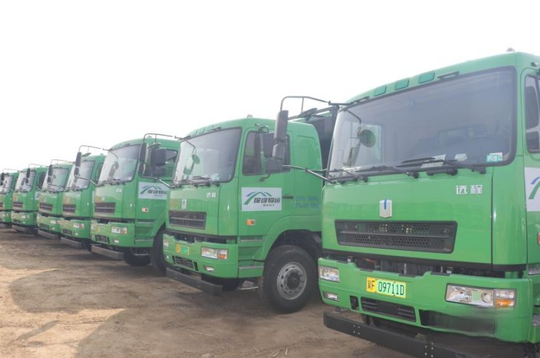 綠動保定 共筑未來 萬物友好純電自卸車批量交付保定保雄