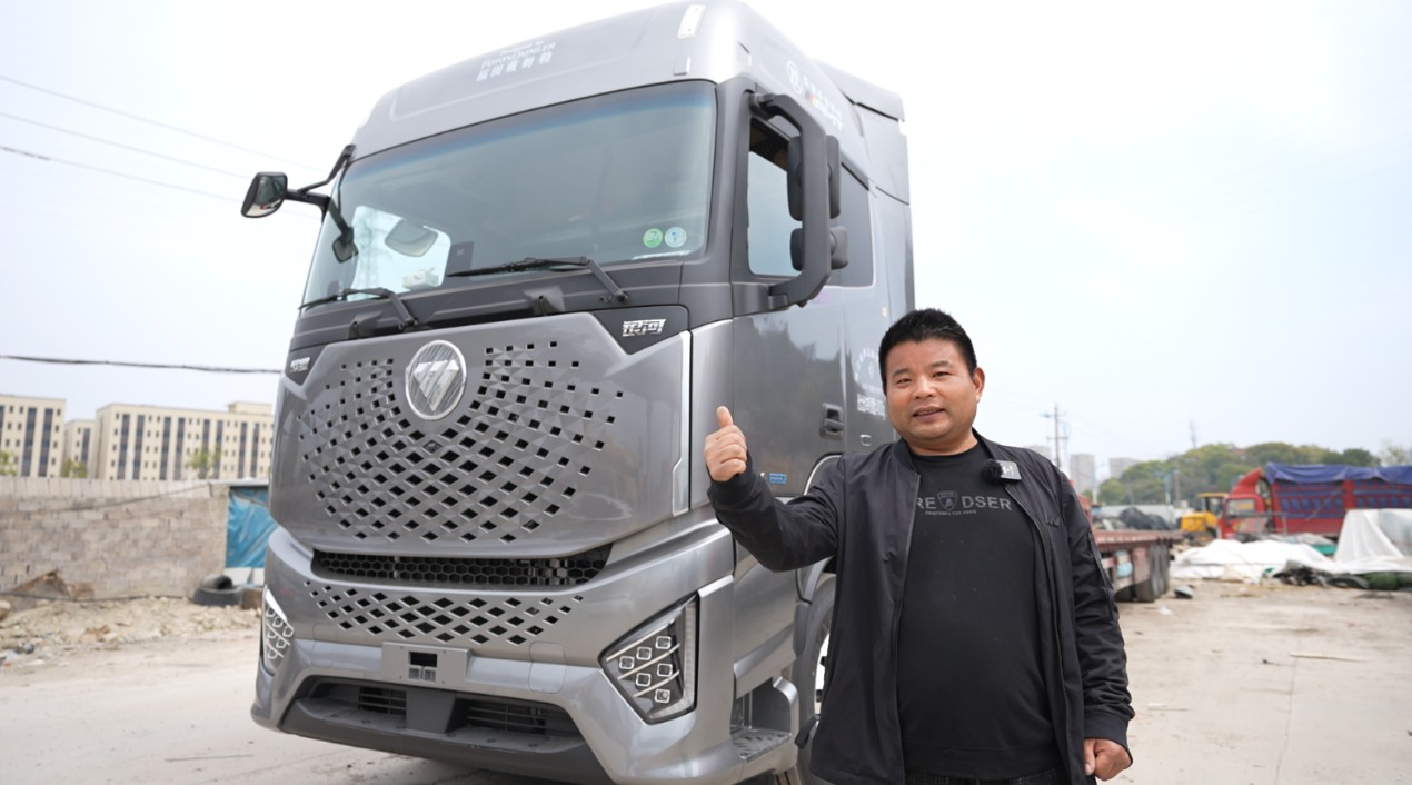 好卡車就要“廣而告之”,姜四峰說歐曼銀河一年能省4萬多