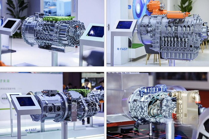 法士特?cái)y多款首發(fā)新品亮相上海國(guó)際車展