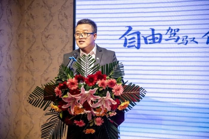 歐航歐馬可事業部傳播副總經理張勇致辭