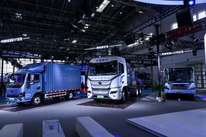 新一代三電系統重磅亮相！宇通打造新能源商用車“綠色天團”