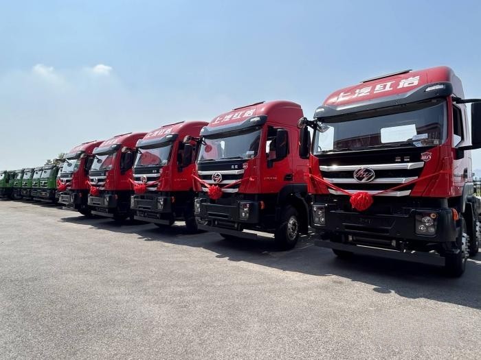 上汽紅巖自卸車年度車型品鑒及客戶答謝會圓滿舉行