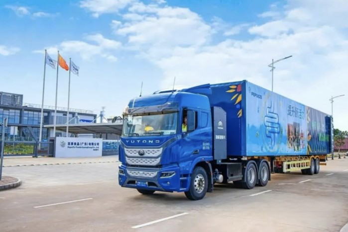 百事公司在華首推電動重卡,引領行業綠色供應鏈