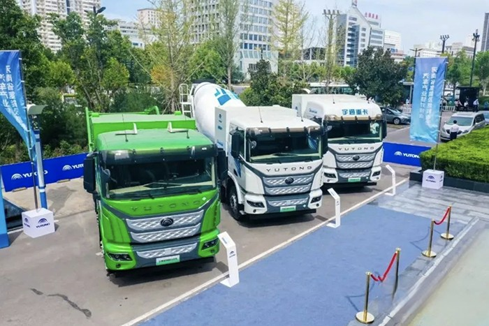 宇通重卡再赴世界氫能技術大會