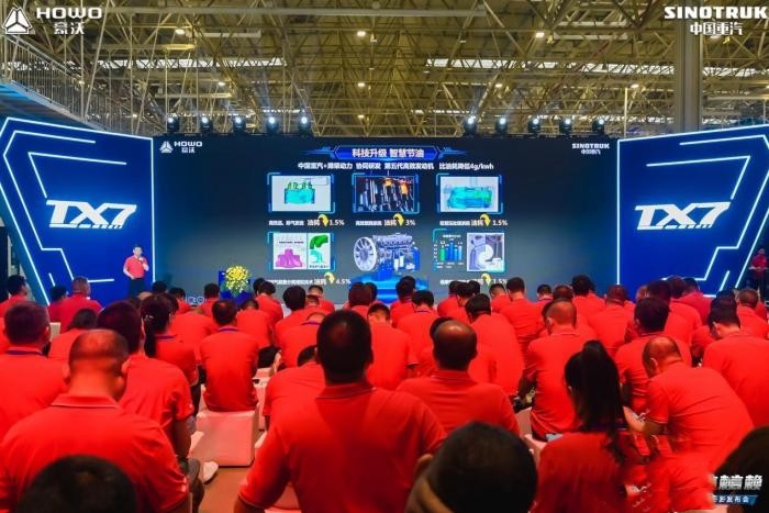 重汽配濰柴 五位一體化打造全新豪沃TX7國六b時代三好重卡