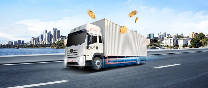 解放青汽JK6 4×2 320馬力大單橋載貨!一身“掙”能量太讓人心動了!