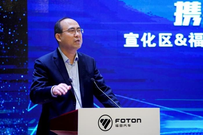 福田汽車與已經合作了二十年的“老朋友”張家口宣化區開啟新合作，這本質上是福田汽車對“京津冀協同發展”戰略的又一次充分實踐。