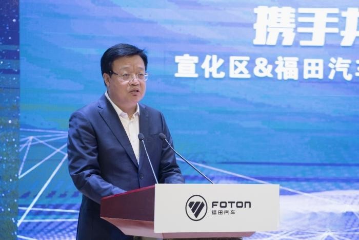 福田汽車與已經合作了二十年的“老朋友”張家口宣化區開啟新合作，這本質上是福田汽車對“京津冀協同發展”戰略的又一次充分實踐。
