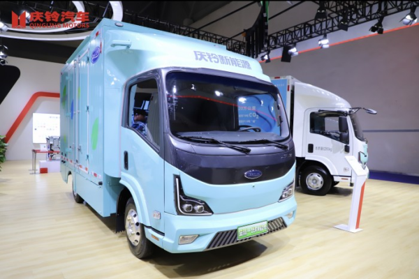 高端純電 鈴創未來 慶鈴汽車高品質純電輕卡全新EVM600全球上市