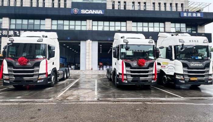 渝尼攜手 鷹擊長空 斯堪尼亞重慶經銷商隆重開業