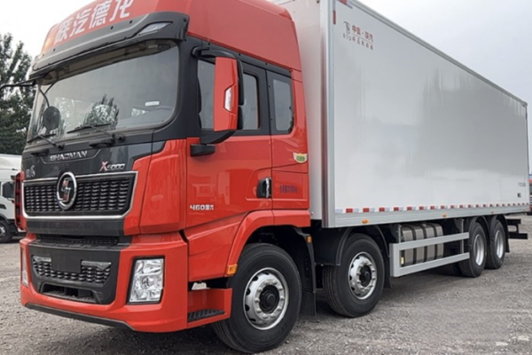 中集陜汽一體化:實力運輸，中集太字節KG冷藏肉掛車