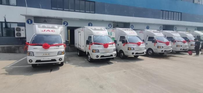 為校園食材保駕護航 6臺江淮1卡愷達冰博士交付!