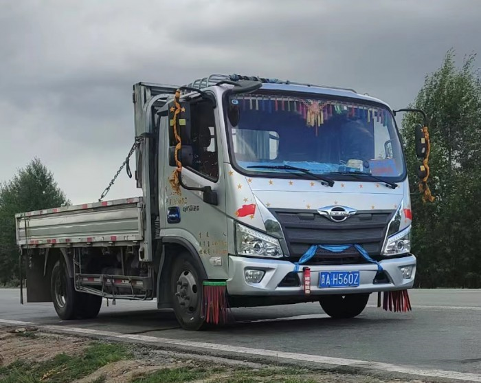 青?？ㄓ?福田領航輕卡用的好，又帶新客戶過來了