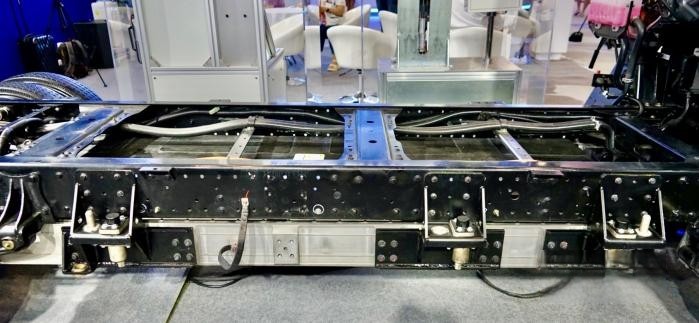 奧鈴智藍換電輕卡 首次亮相“2023服貿會”