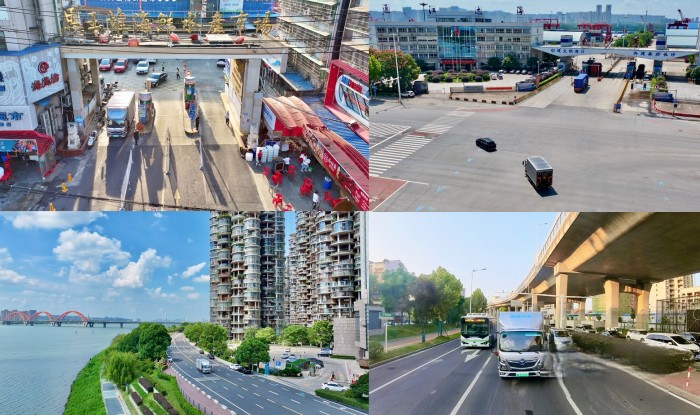 奧鈴智藍HL超混輕卡長沙打卡 無憂路權 實力遙遙領先