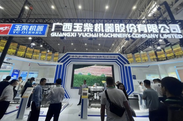 玉柴攜大馬力和新能源產品亮相2023中國國際農業機械展覽會