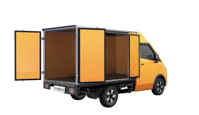 8方純電牛卡!大力牛魔王D05刷新城配物流車天花板