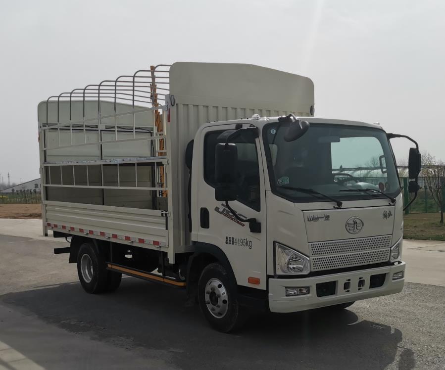 解放 J6F 170馬力 3.78米排半倉柵式輕卡(國六)(CA5040CCYP40K56L2E6A84)